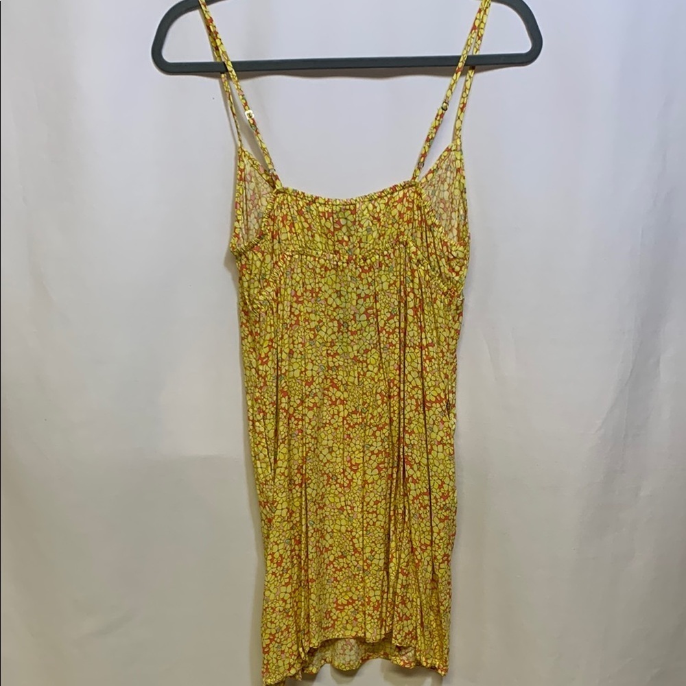 Wild Fable Yellow and Pink Floral Mini Sundress - Picture 5 of 8